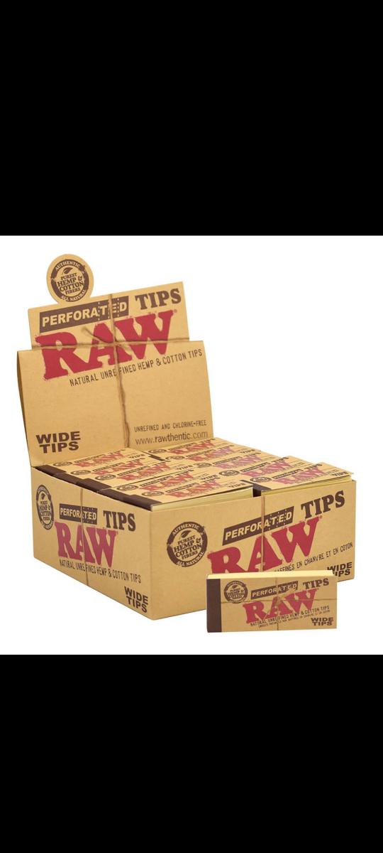 
RAW Perforated Wide Tips