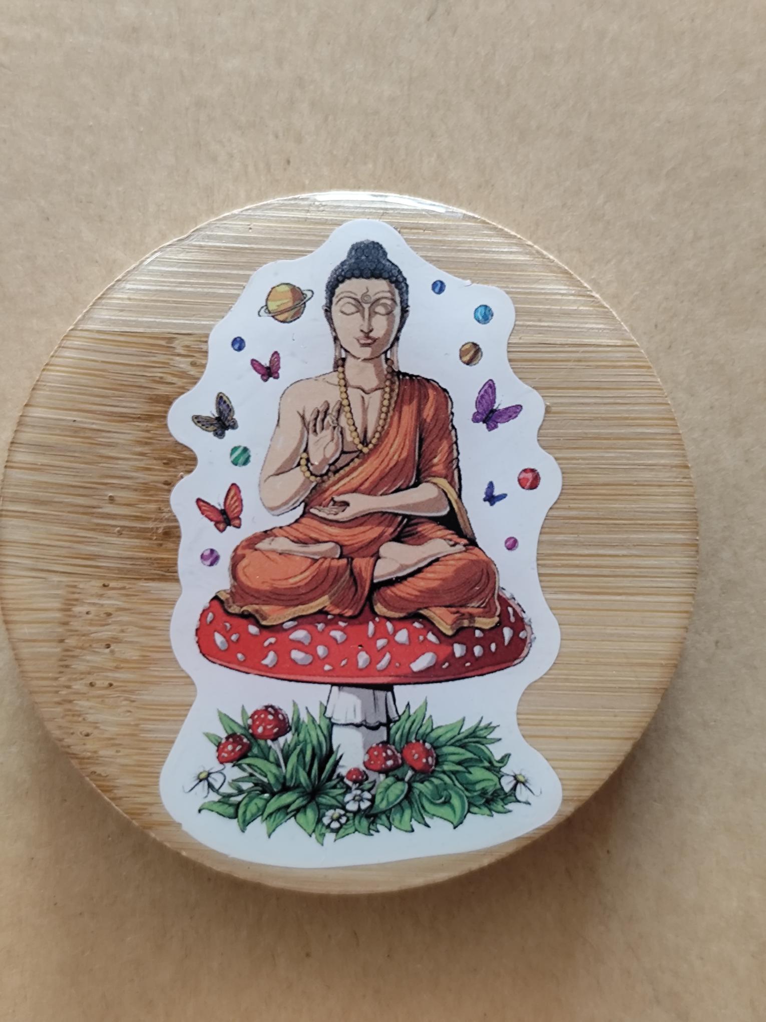 Décapsuleur méditation champignon magnétique frigo