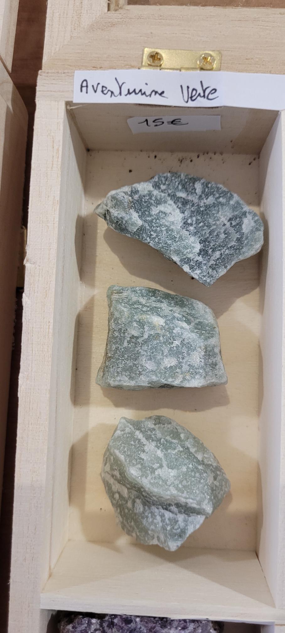 Aventurine verte pierre brute