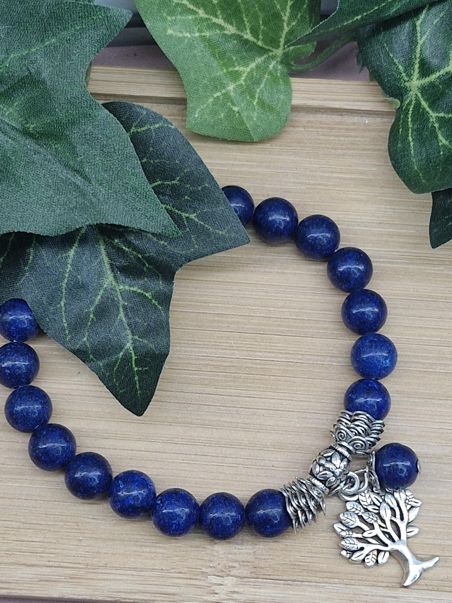 Bracelet lapis-lazuli