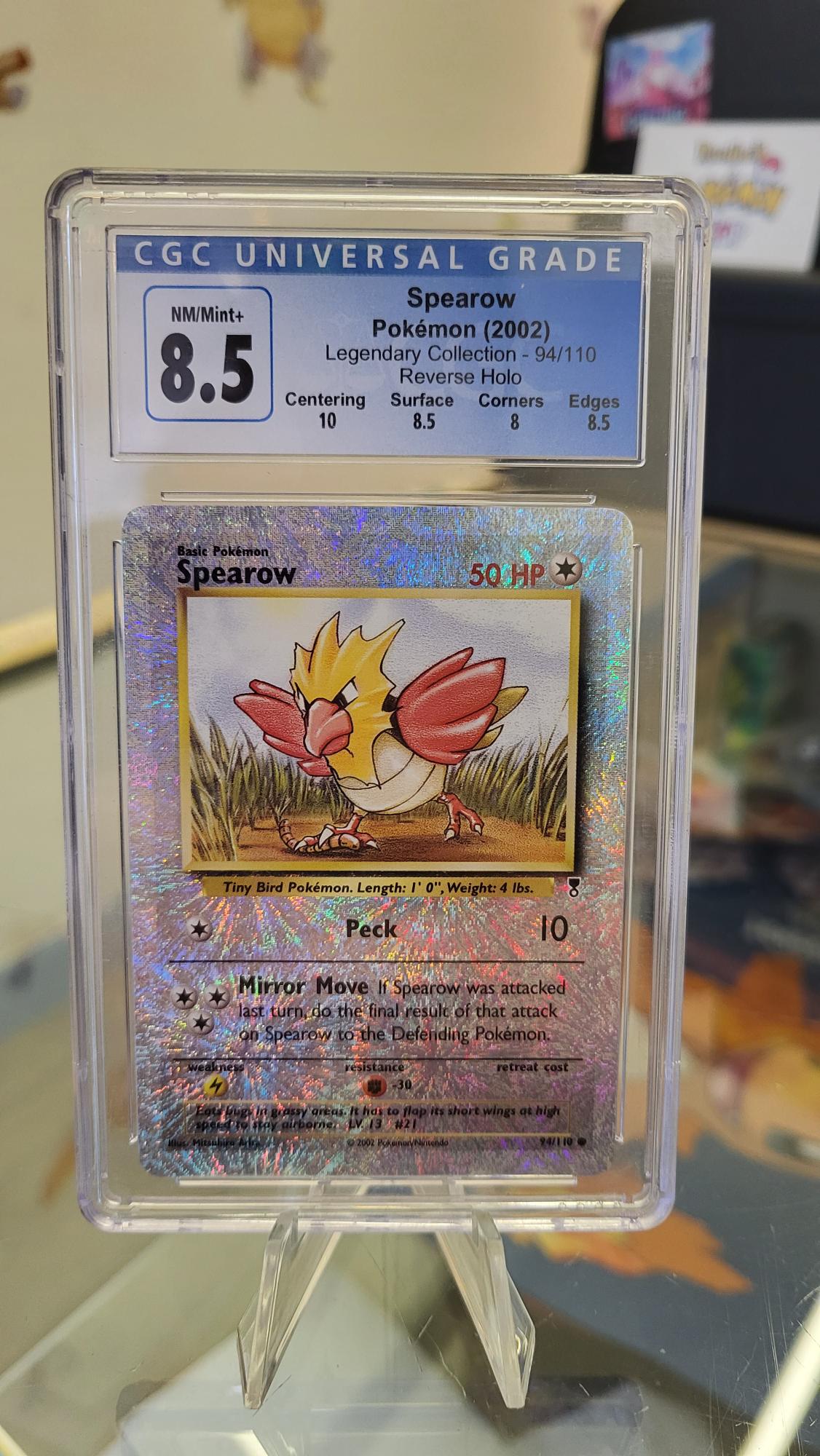 CGC NM/MINT+ 8.5 Spearow