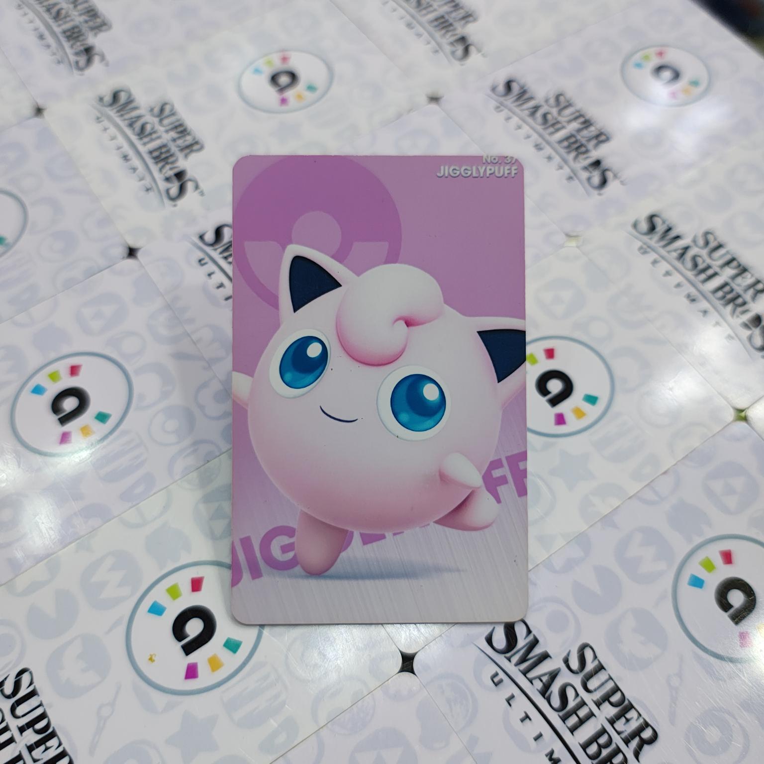Tarjeta Amiibo Jigglypuff / Smash Bros