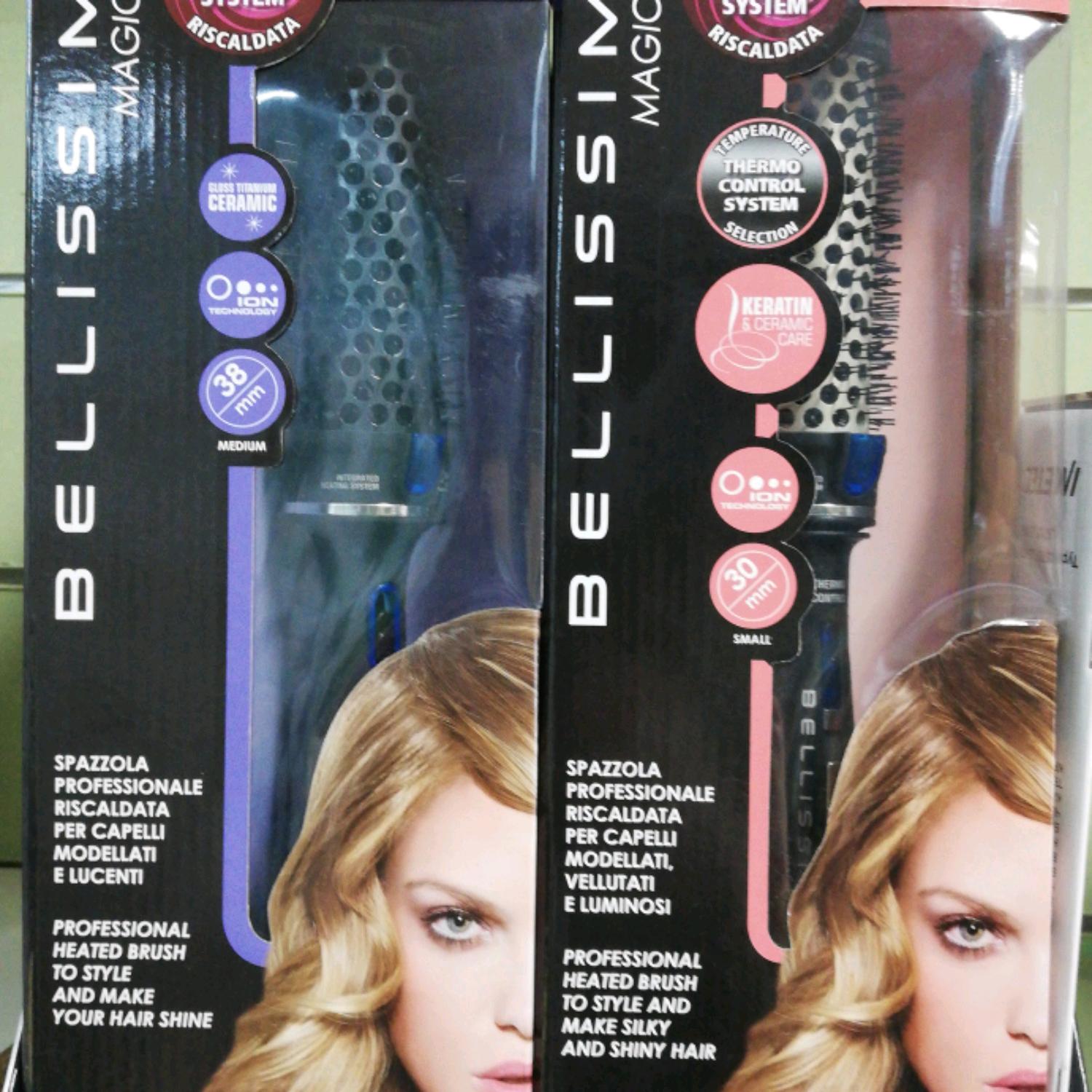 brosse chauffante cylindrique 