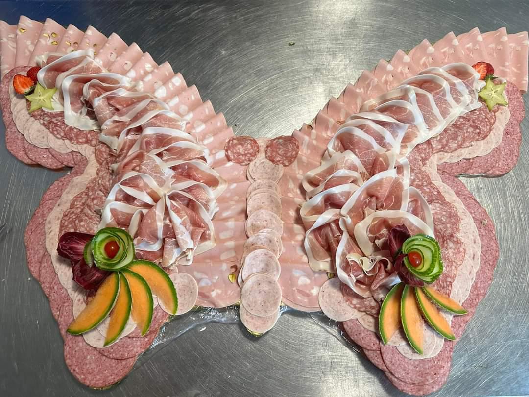 Papillon de charcuterie 