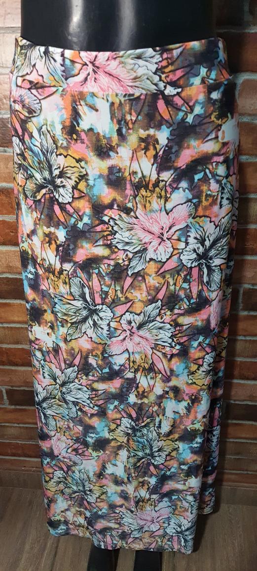 Saia Florada Malha Fria T/M