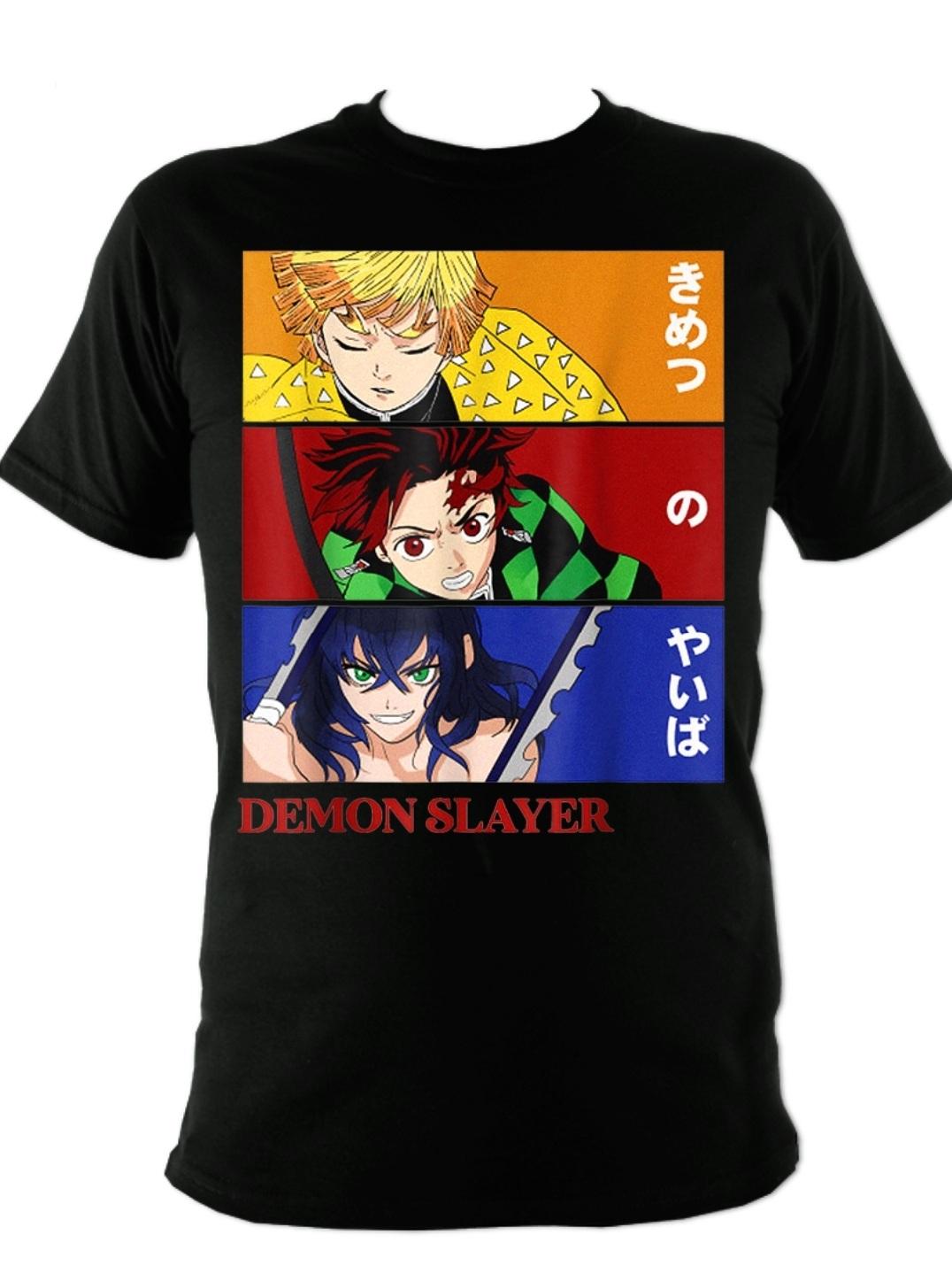 Demon Slayer - Zenitsu, Tanjiro, Hashibiri T-shirt