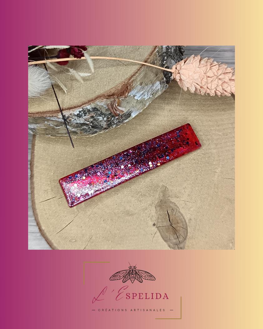 Barrette rectangulaire 