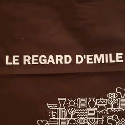 Tote-bag marron foncé 