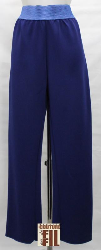 Pantalon bleu Roy jersey 