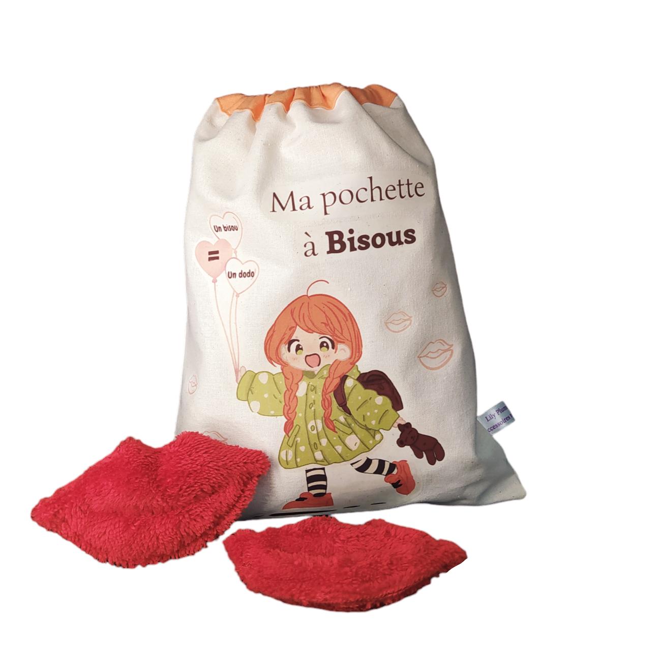 Sac à bisous avec ses 7 bisous
