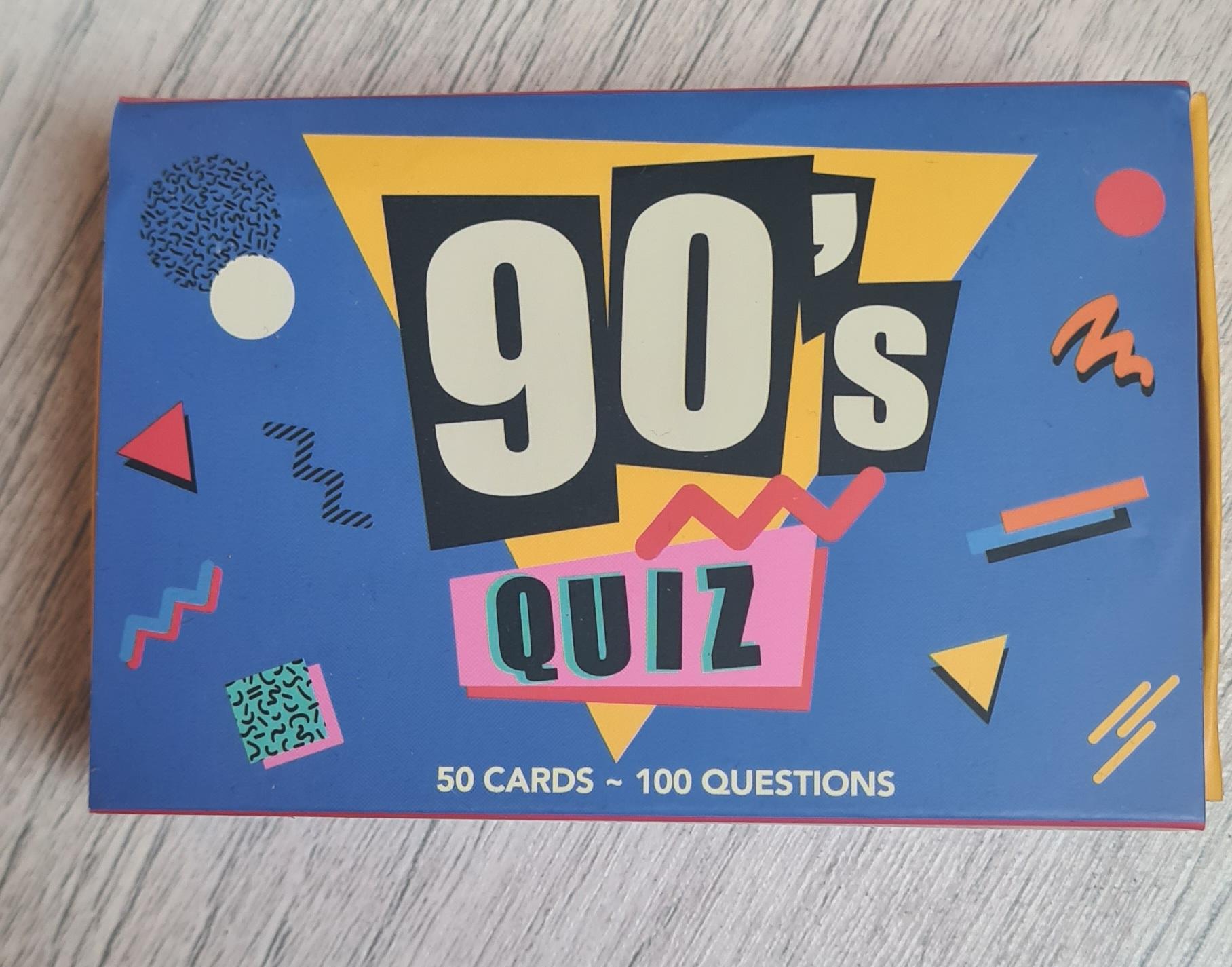 Card Games 90's Quiz