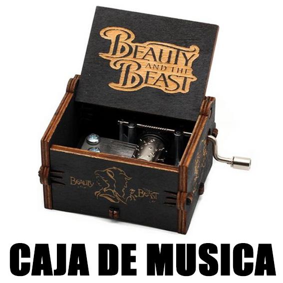 CAJA DE MUSICA MANUAL LA BELLA Y LA BESTIA