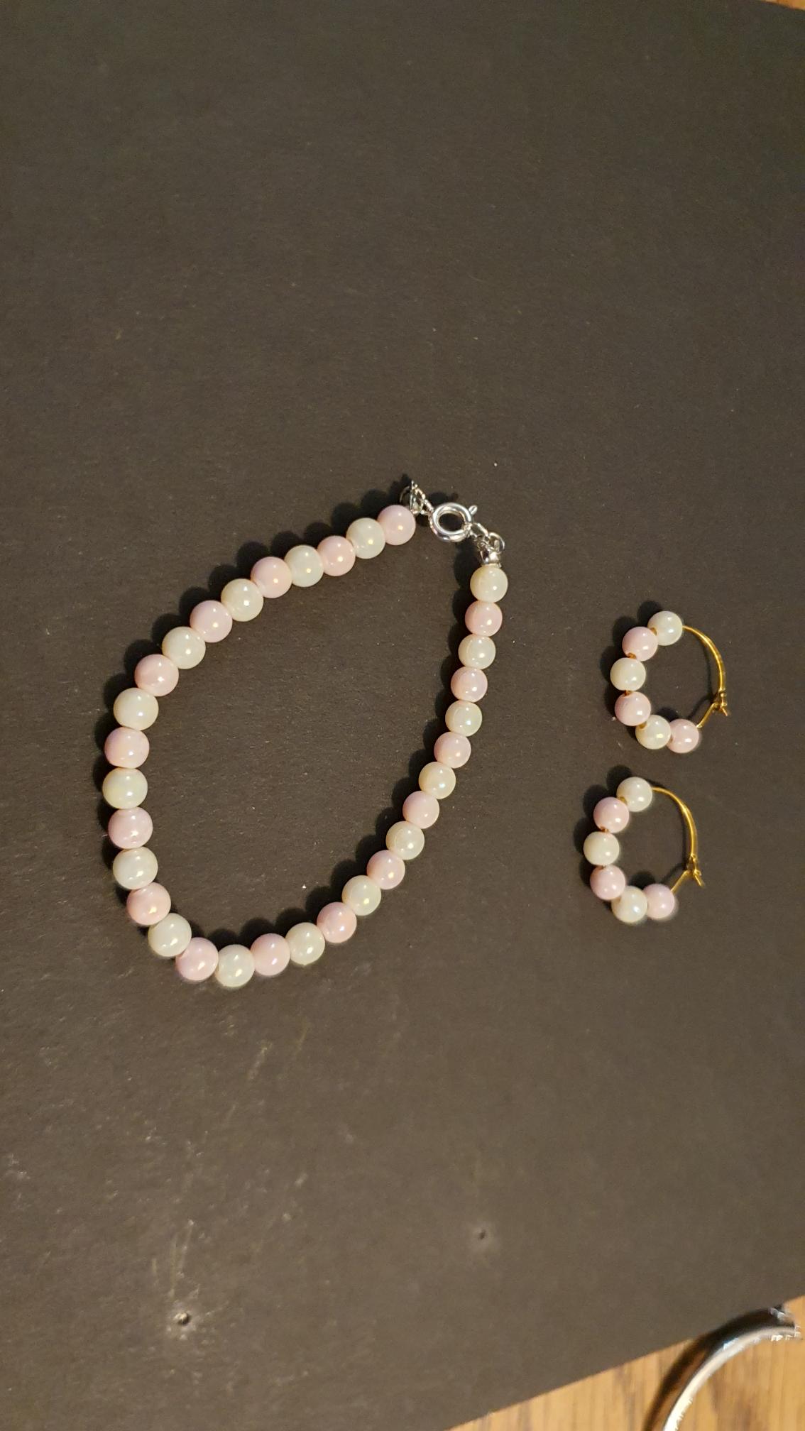 Parure Boucles Et Bracelet