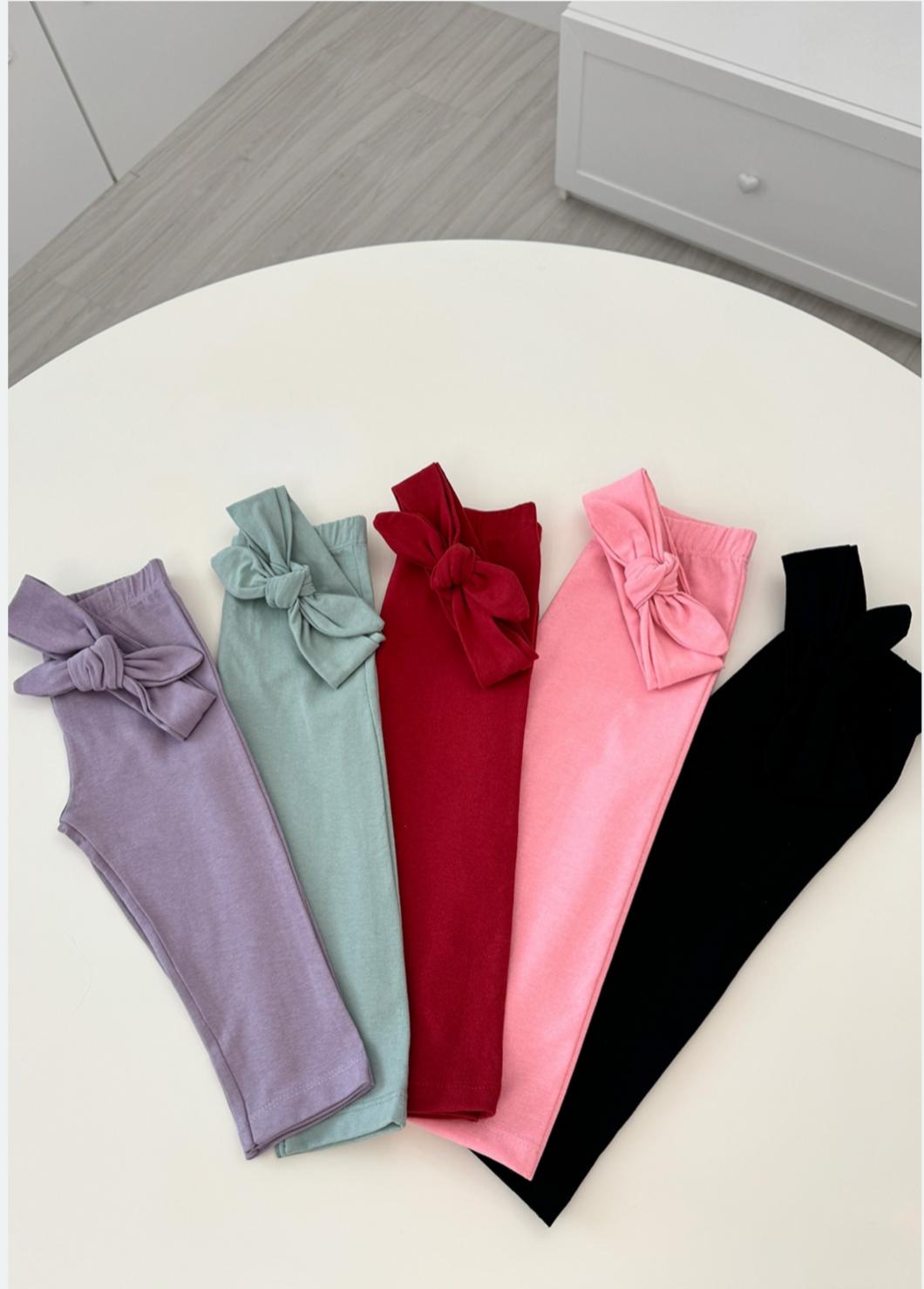 Calça Legging com faixa Rosa Chiclete