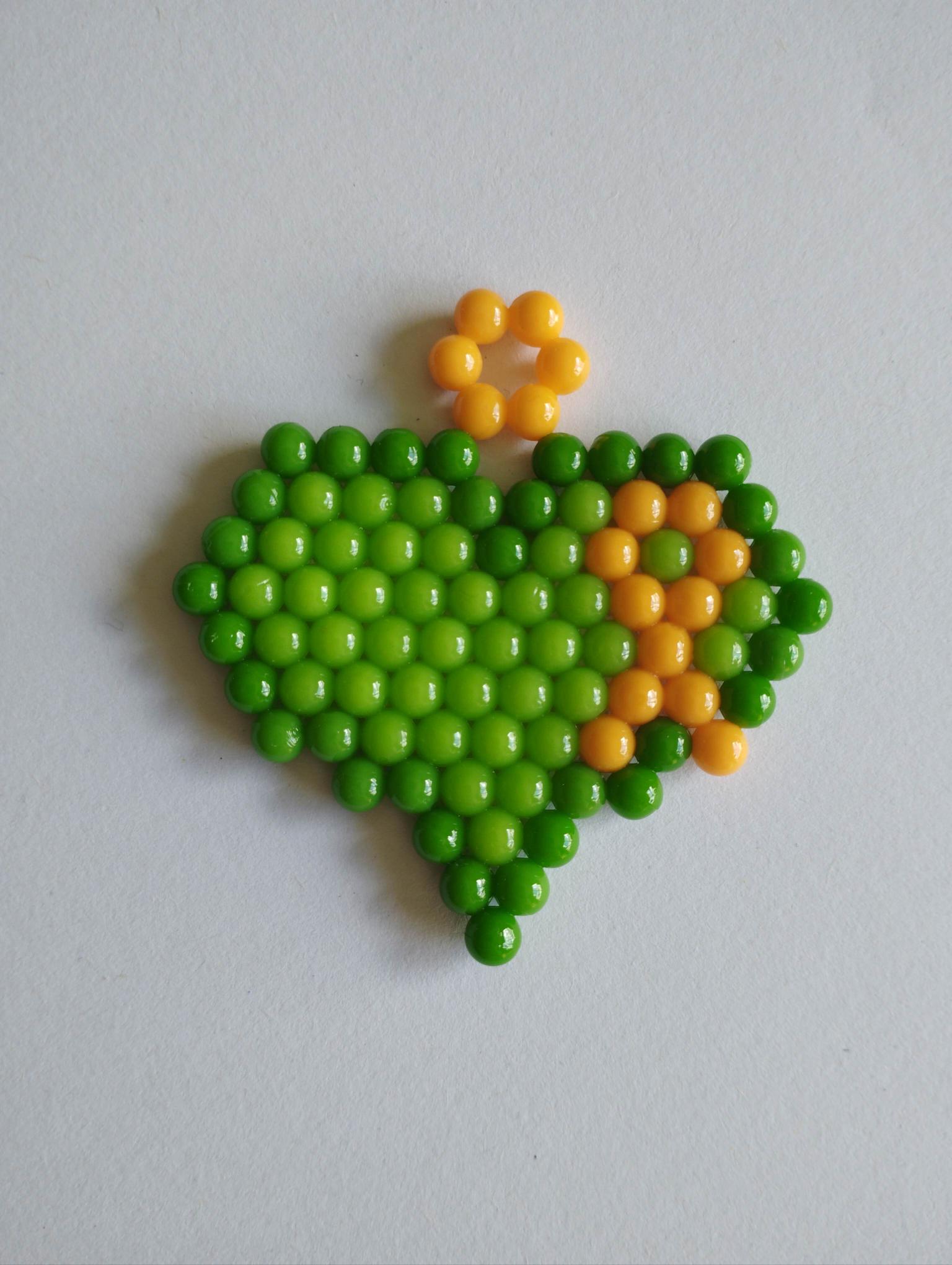 Cœur vert 🎗️orange