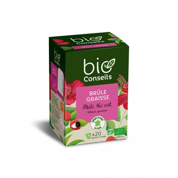 Infusion Brûle graisses Bio - 20 sachets