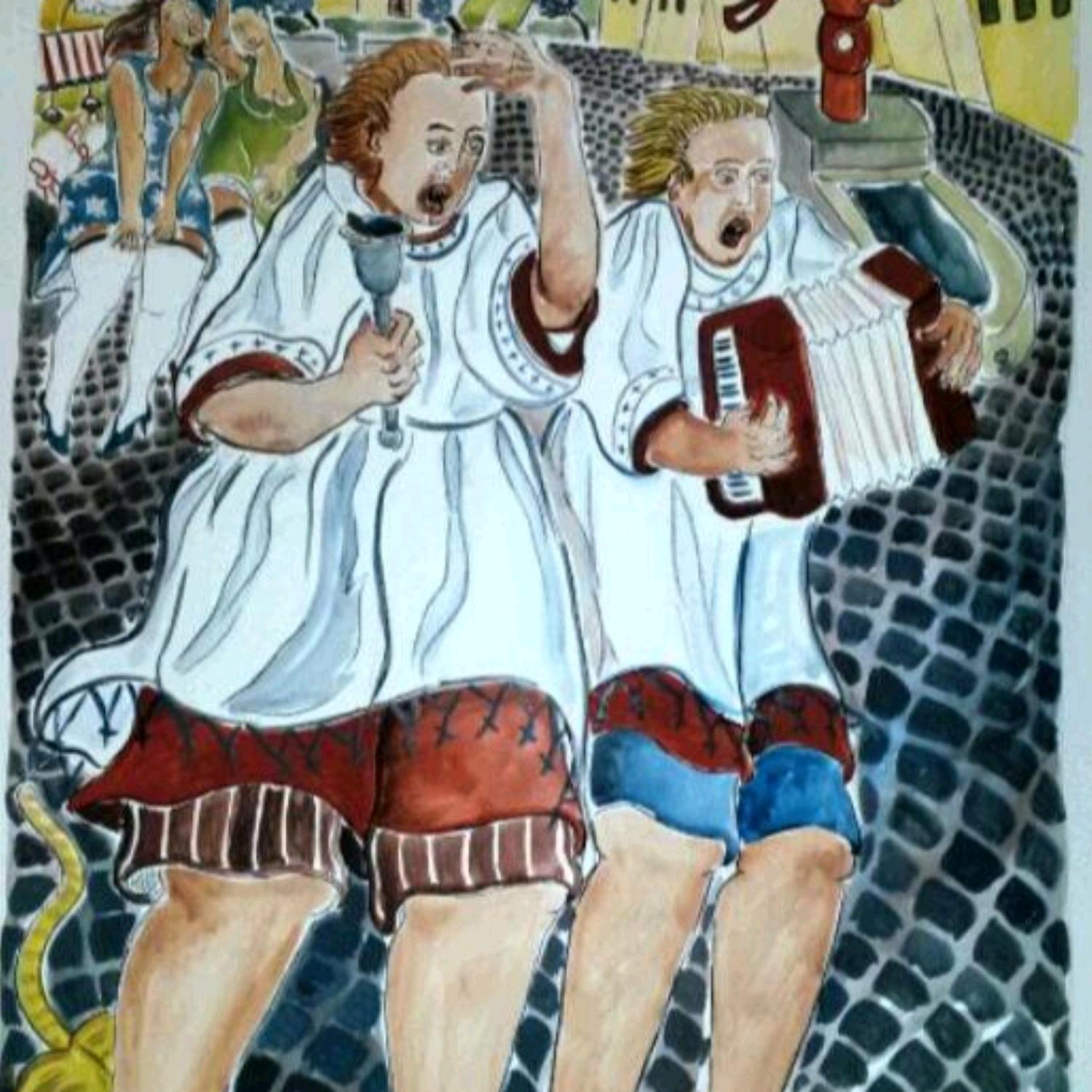 Gouache 70x100 chierichetti