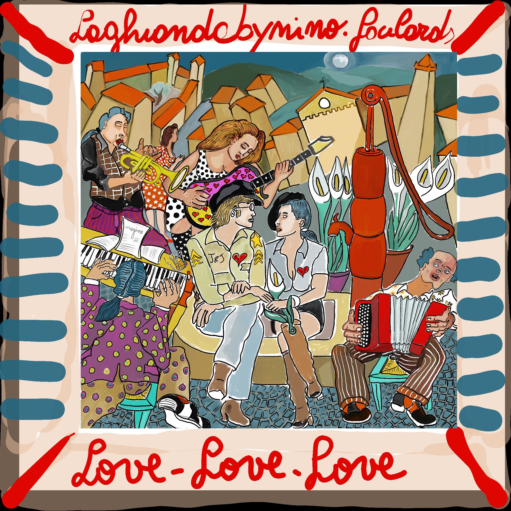 Silk foulard john e joko love 135x135 