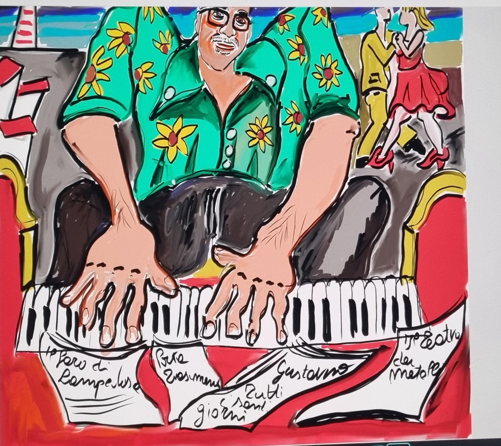 Foulard In Seta 130x130 Andrea's trip