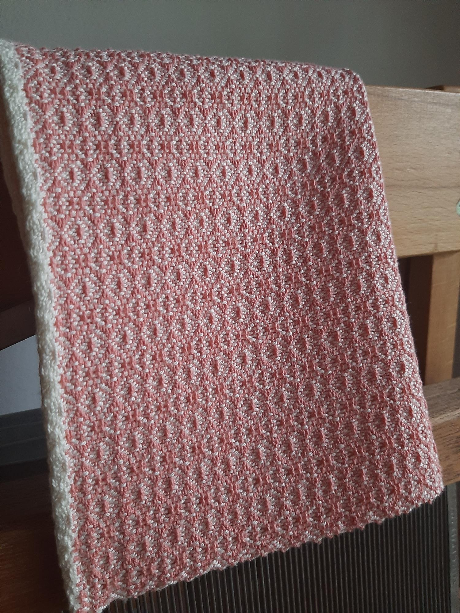 Tovaglietta cotone corallo (23×23)