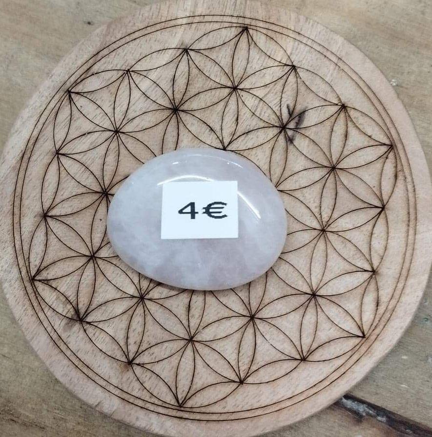 quartz rose (galet )