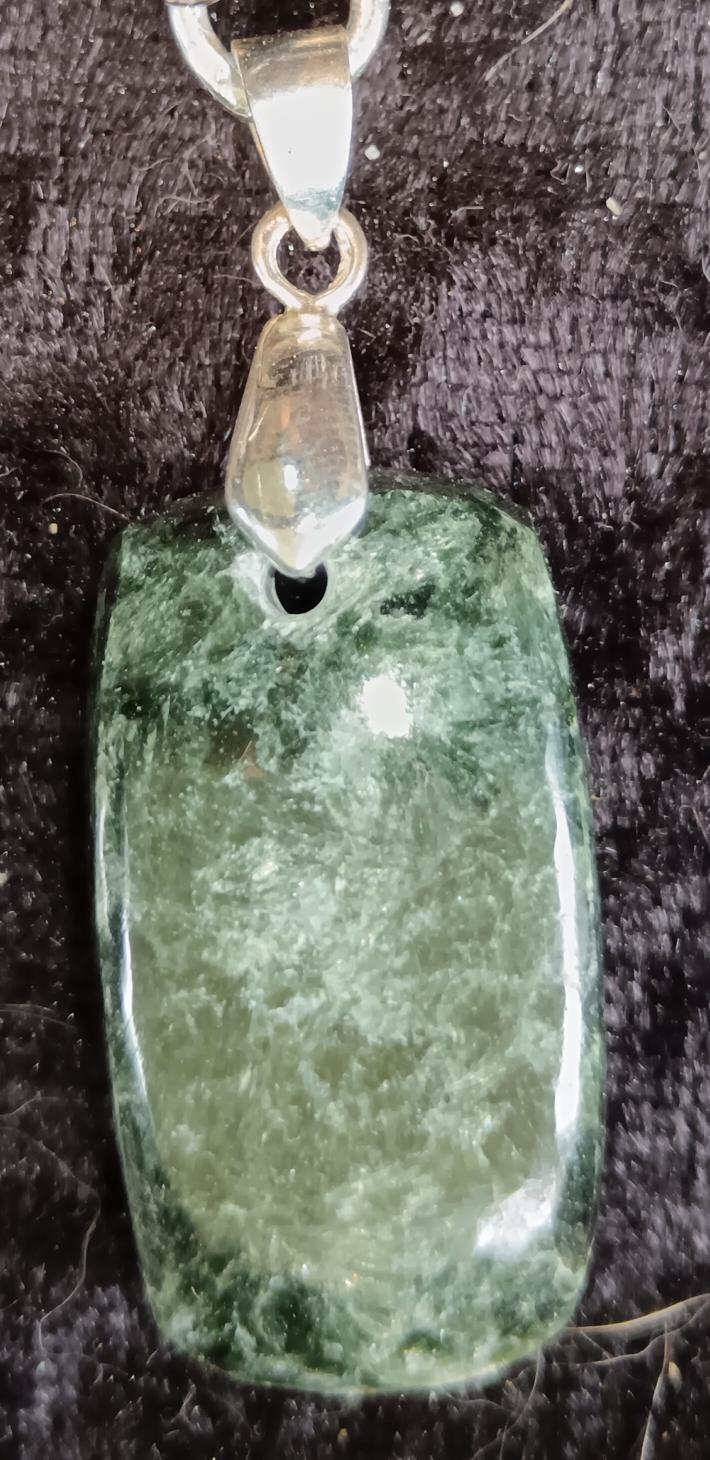 séraphinite (pendentif) 