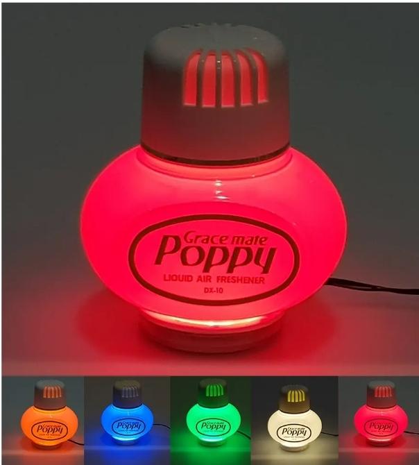 POPPY AIR FRESHENER WITH LED BASE 