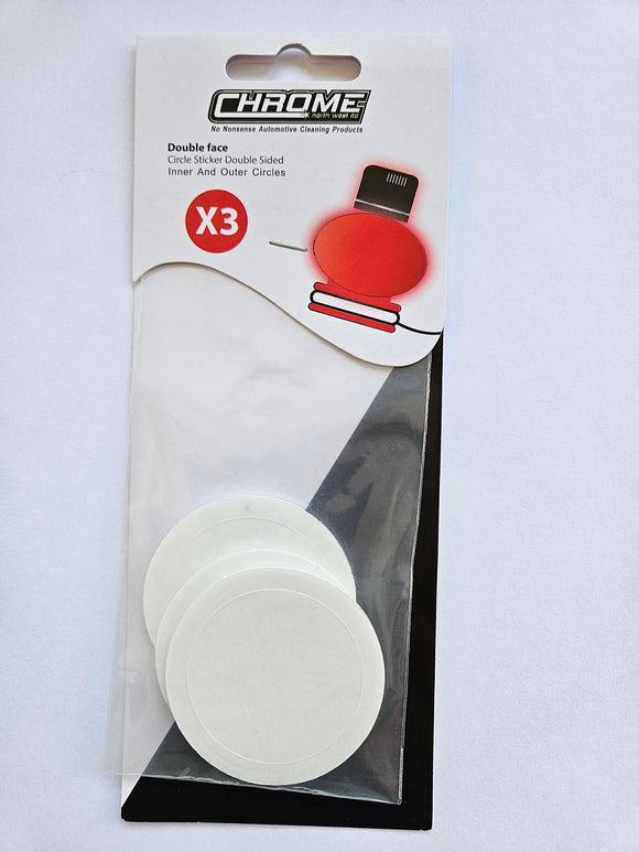 Replacement sticky pads for poppy airfreshener