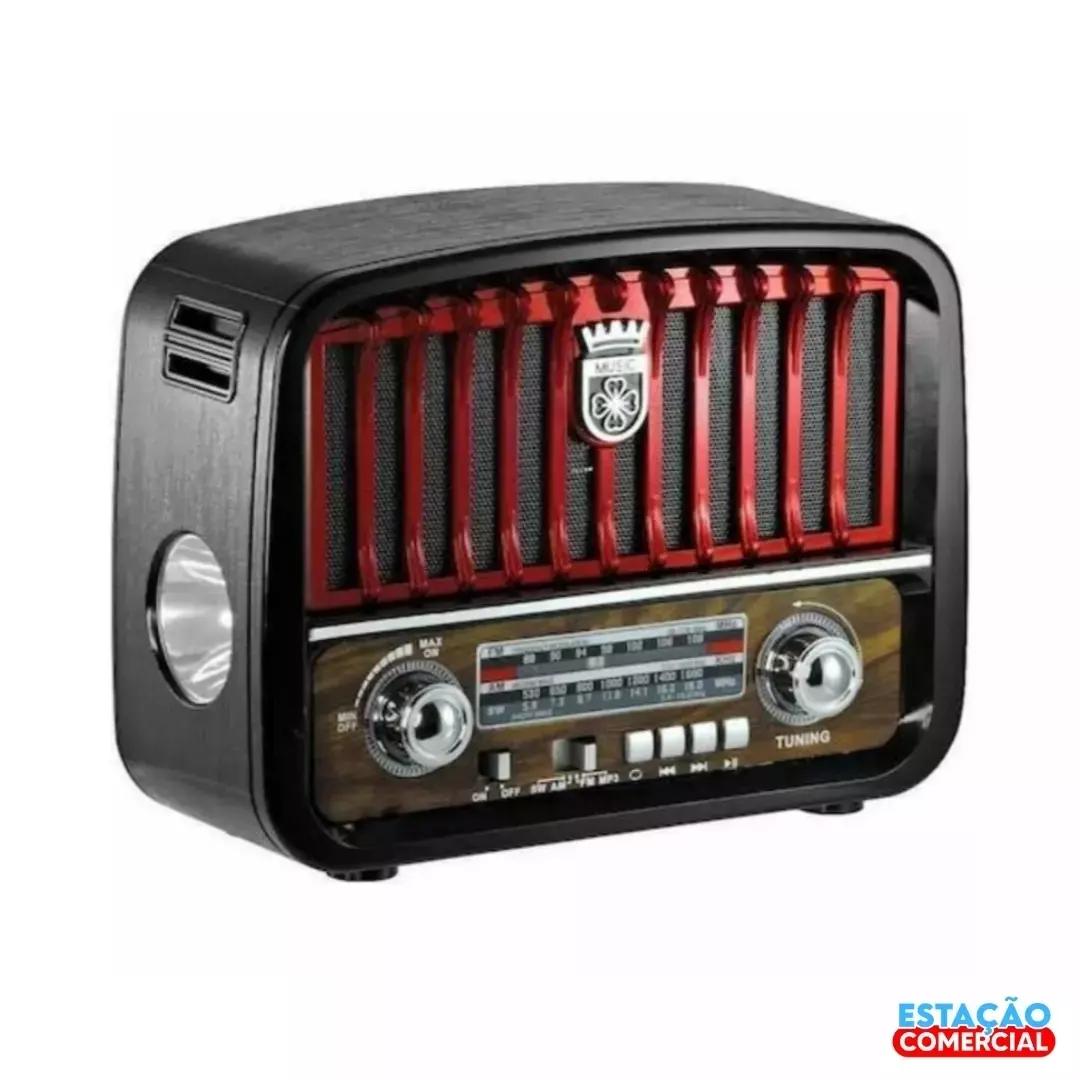 Rádio Retrô Vintage 