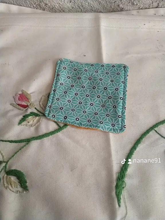 Carré lingettes démaquillantes lavables