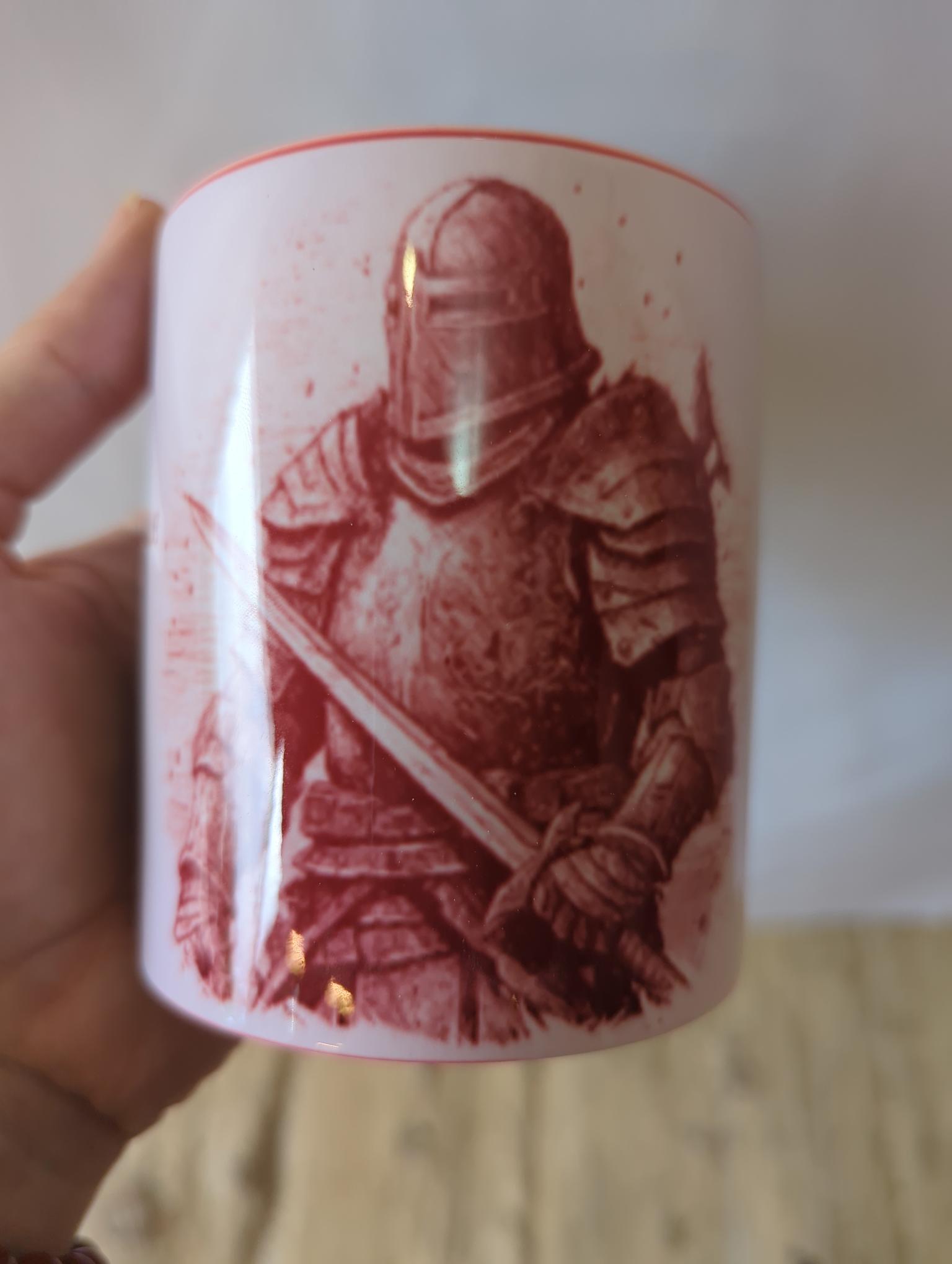 M067 mug chevalier armure Provins