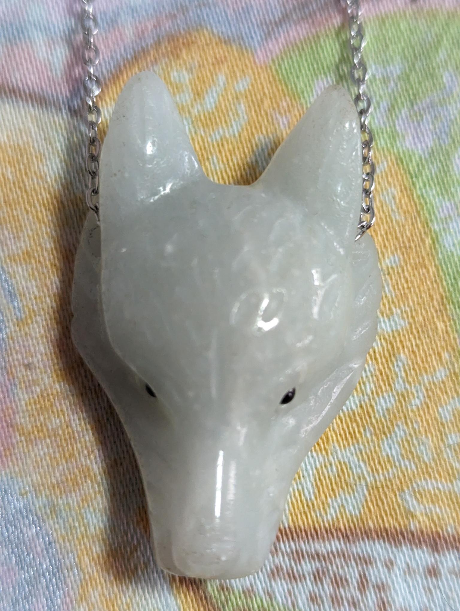 Amazonite tête de loup