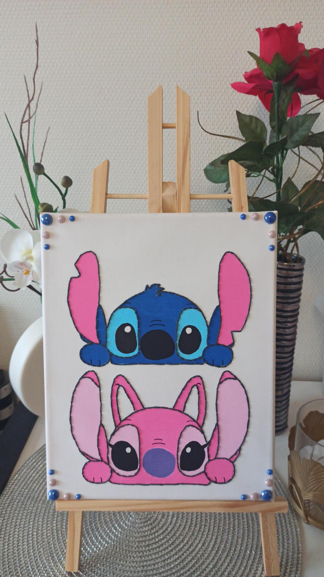 Toile brodée S&amp;A