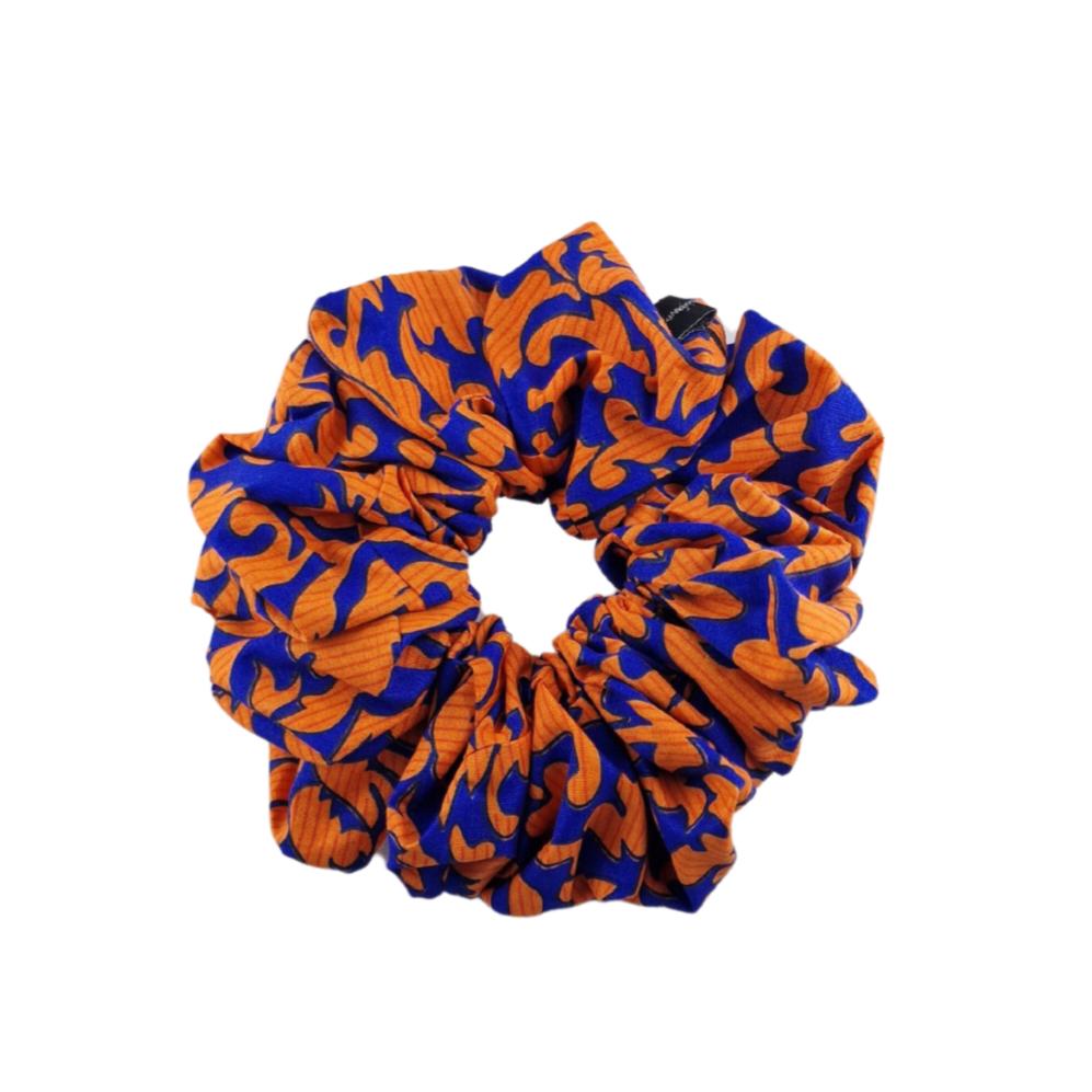 Big Scrunchie "Lis Bleue"