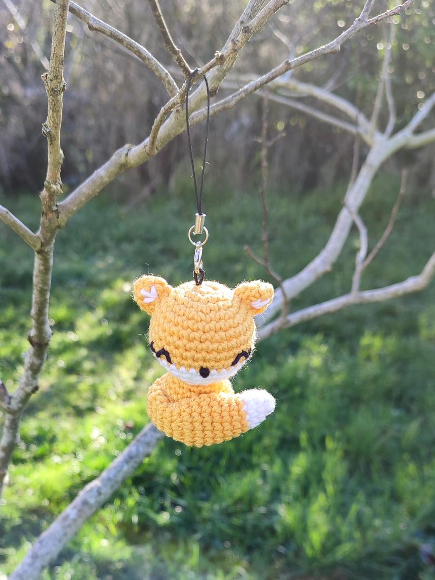 Porte-clé Renard - aurore