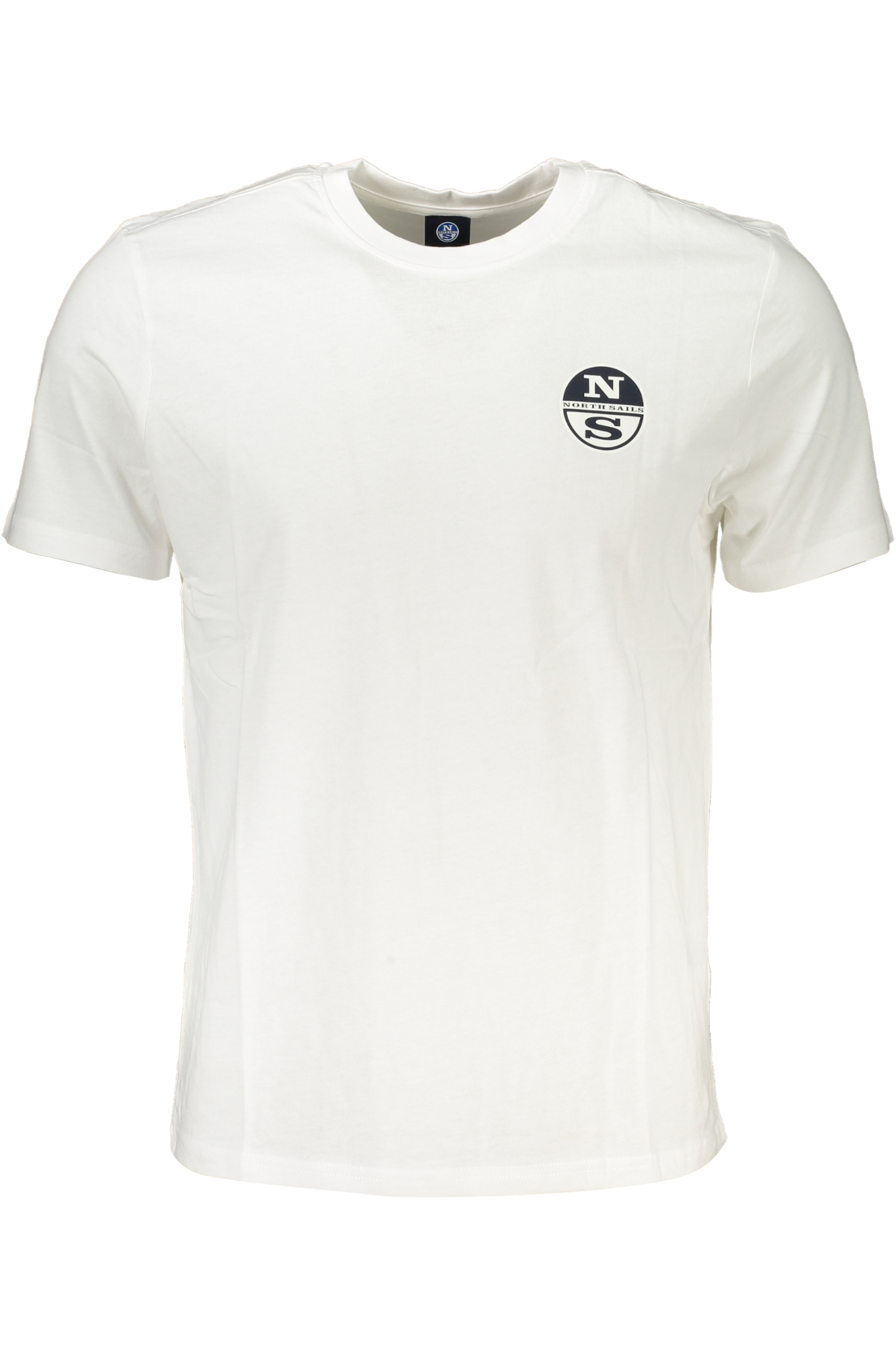 7188NORTH SAILS T-SHIRT MANICHE CORTE UOMO BIANCO