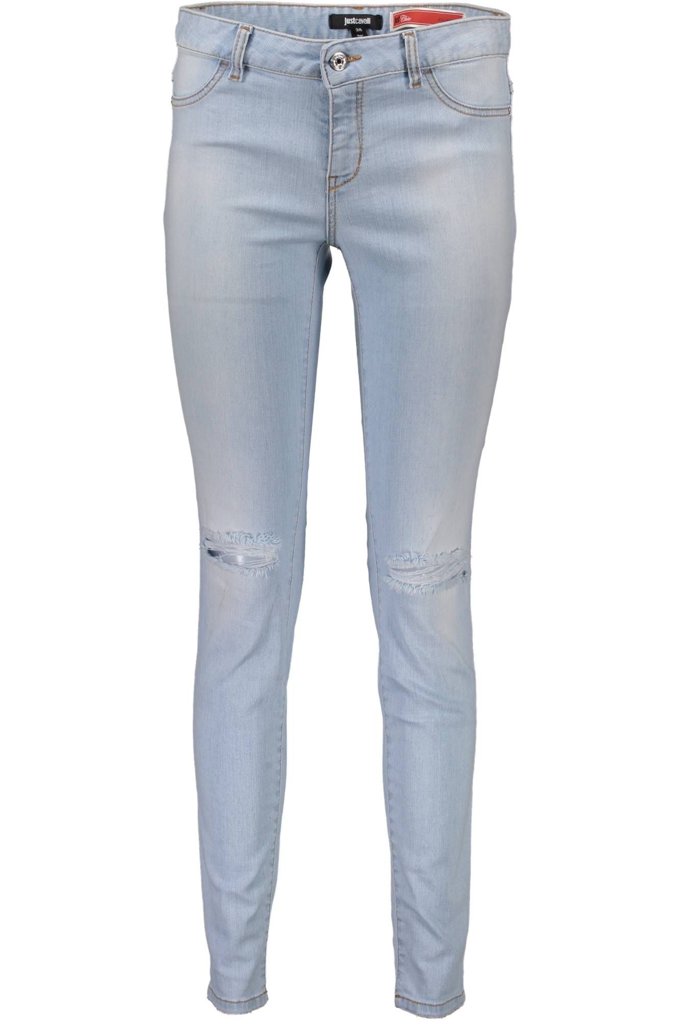 457JUST CAVALLI JEANS DENIM DONNA AZZURRO