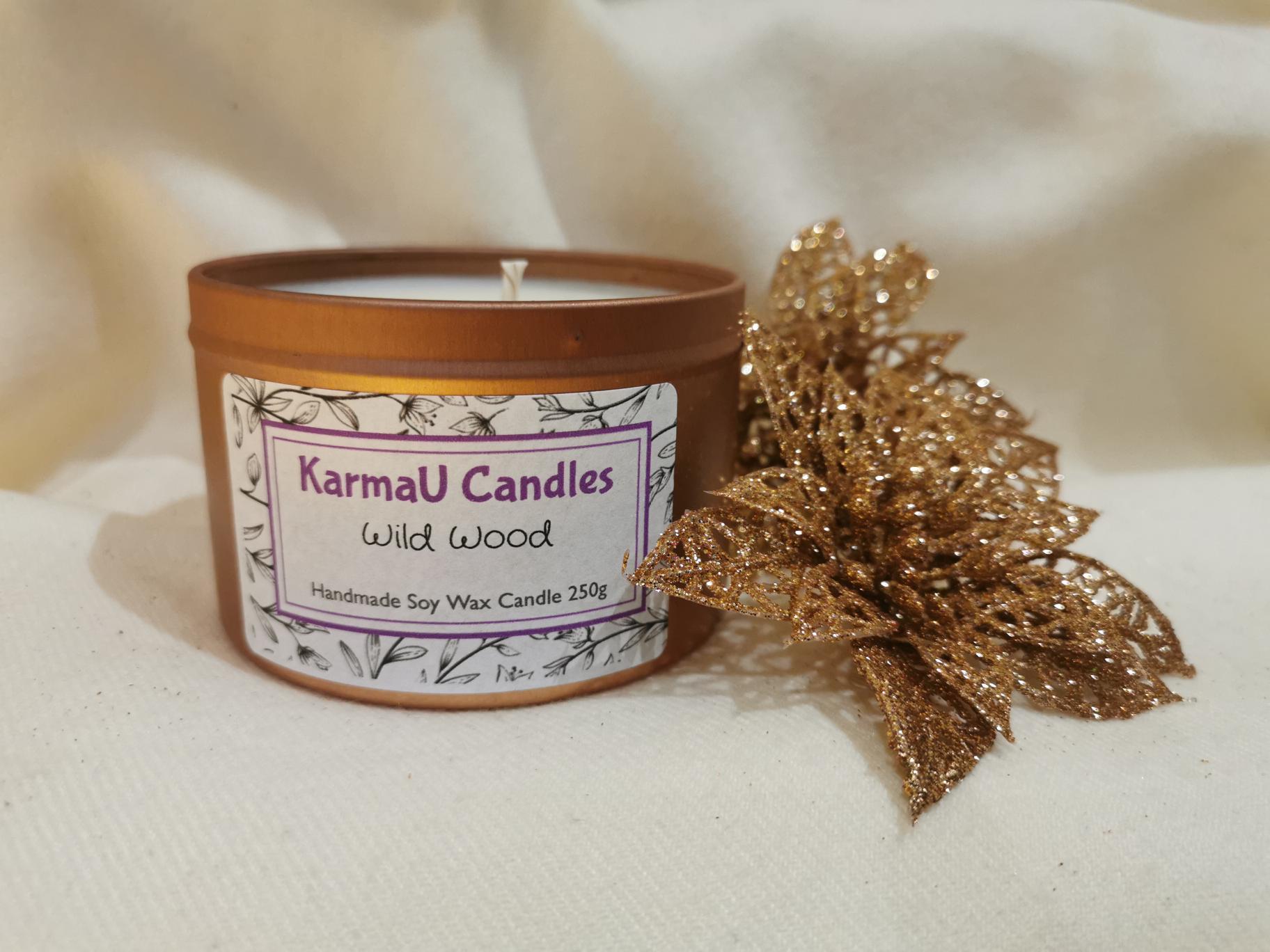 Wild Wood Soy Wax Candle 