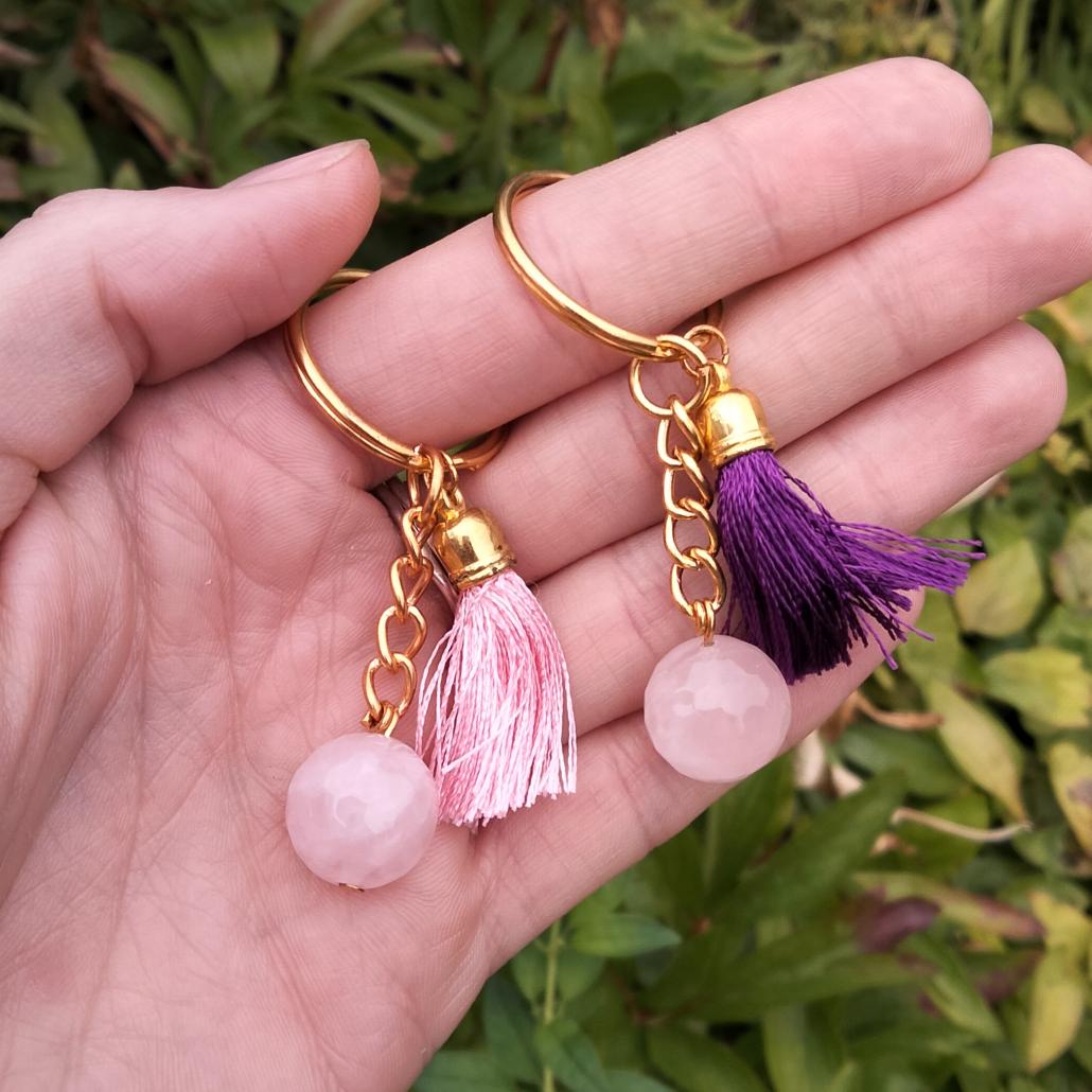 Rose Quartz Tassel