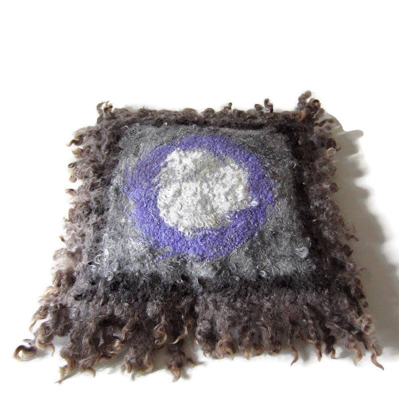 Federa per cuscini 50x50 decorativa grigio infeltrito