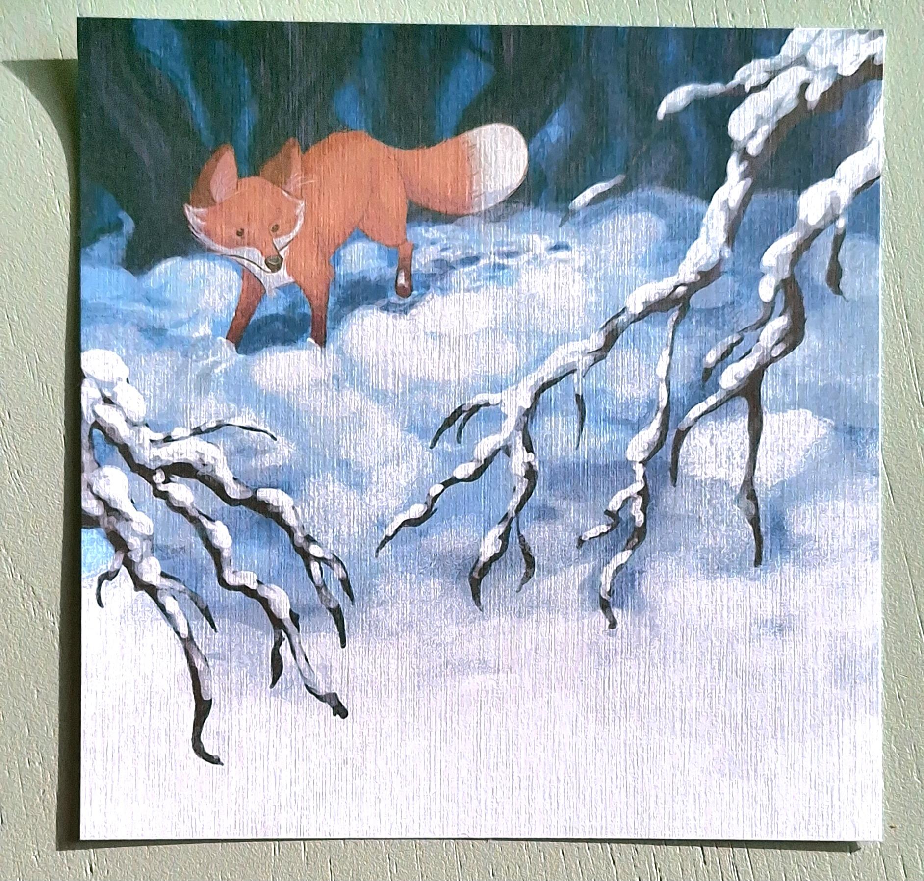 Winter fox