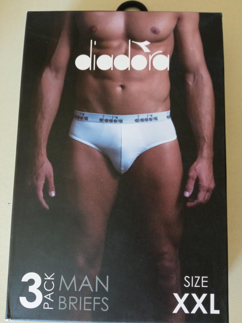 Slip uomo Diadora sei paia cotone elasticizzato 