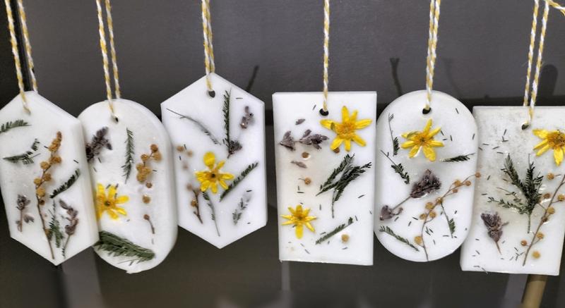 Fondant de cire à suspendre, huile essentielle ou parfum