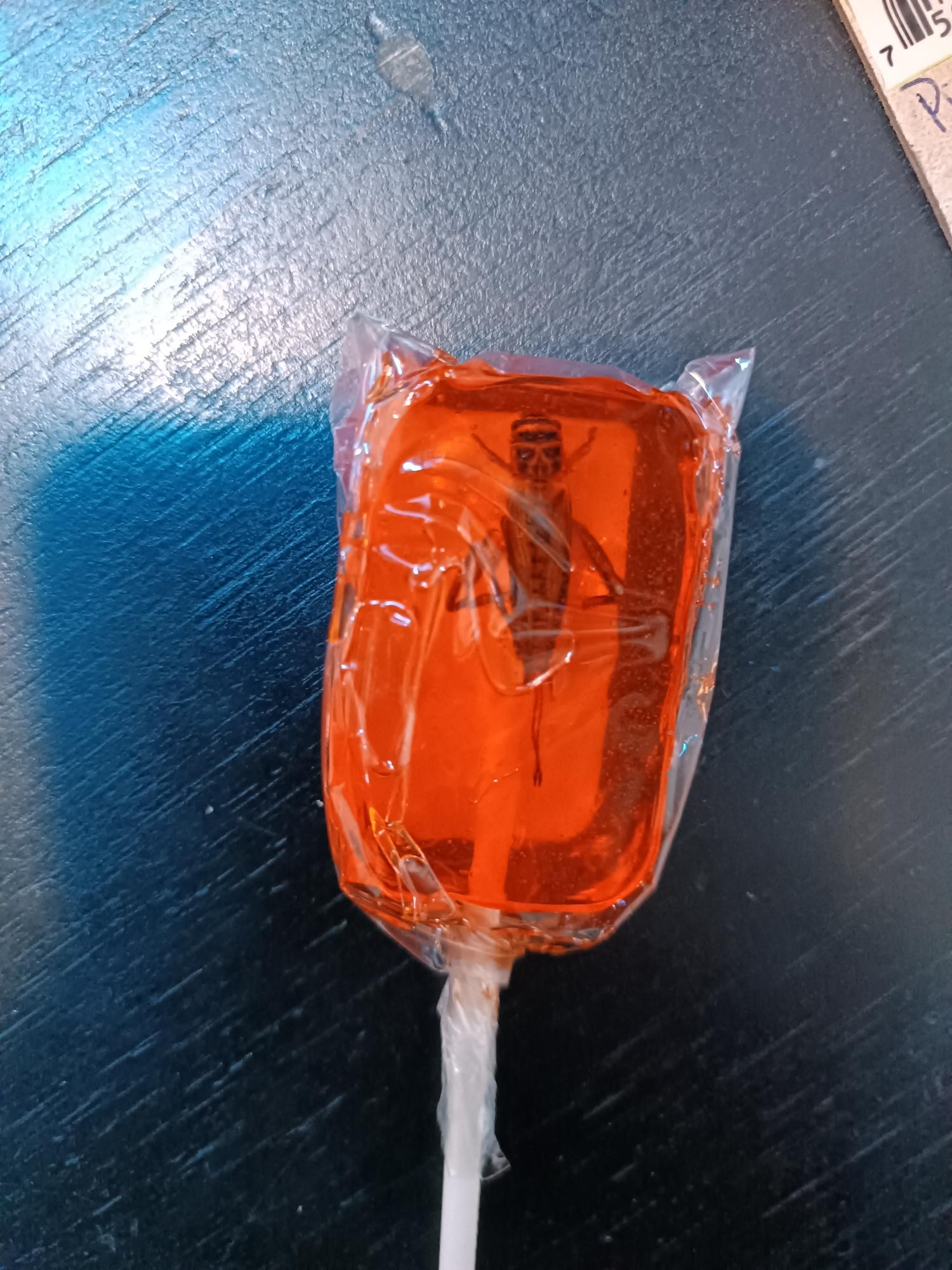 Chupete chapulín naranja 