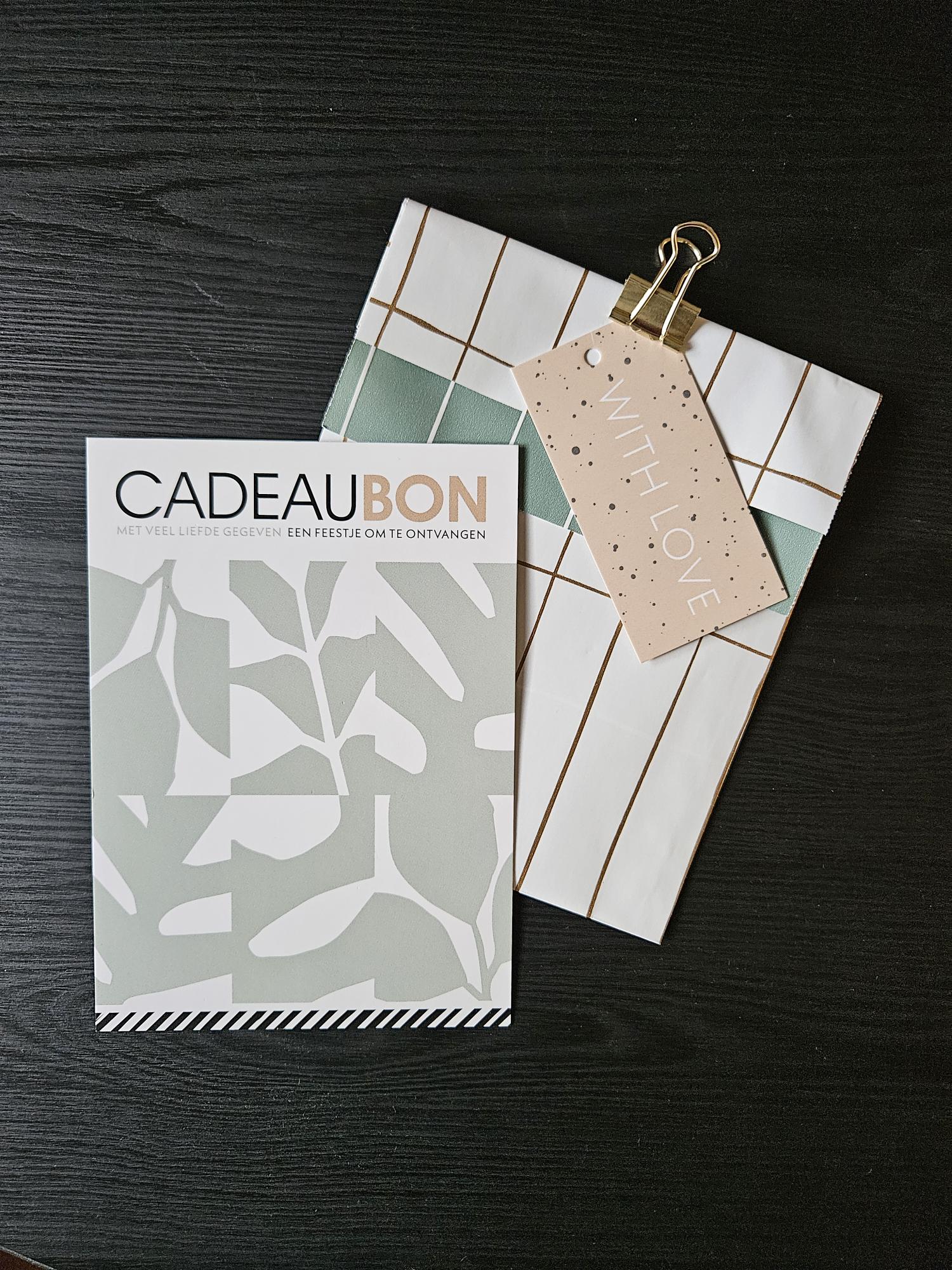 Papieren Cadeaubonnen