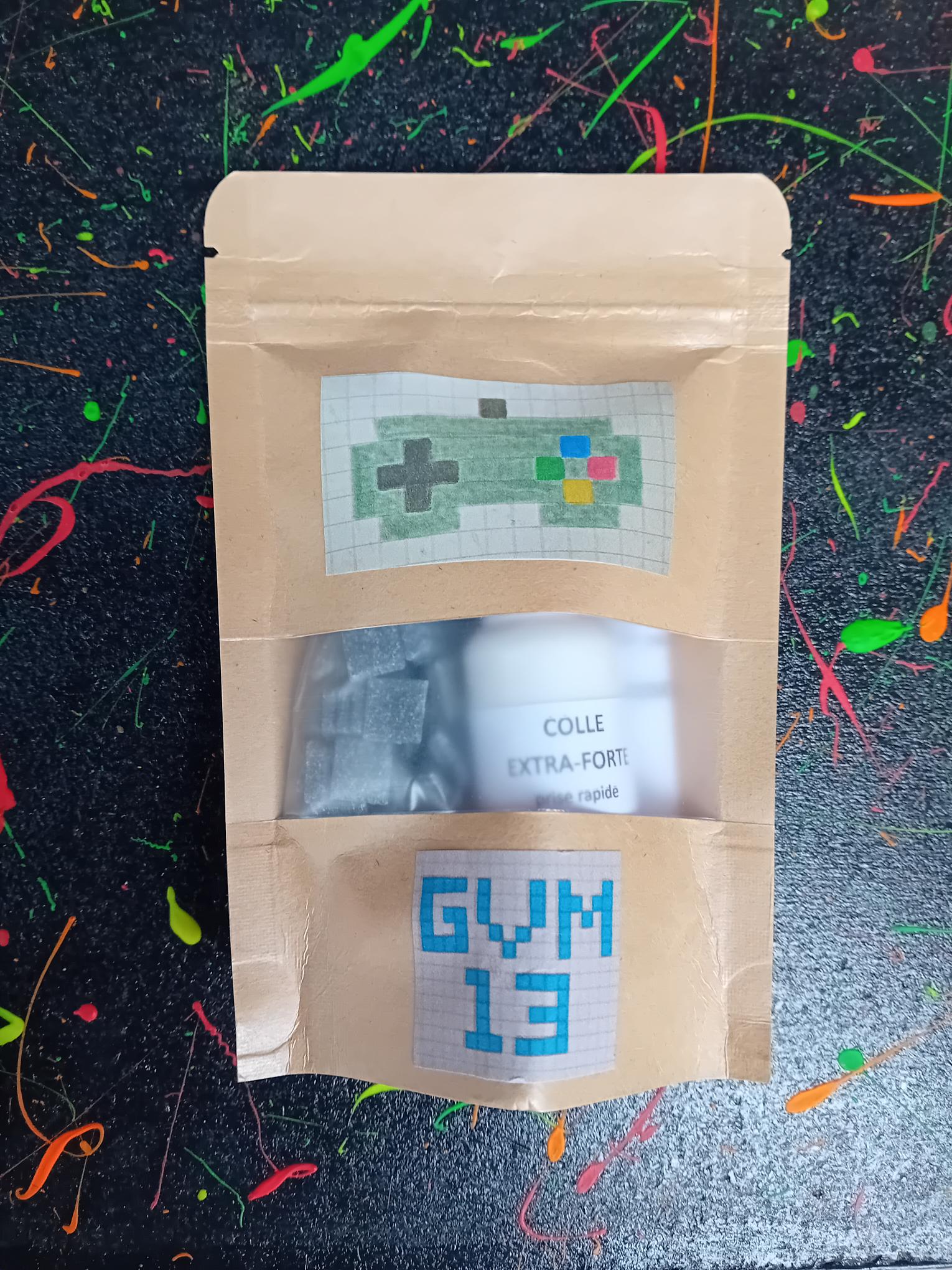 Kit Pixel art manette console 