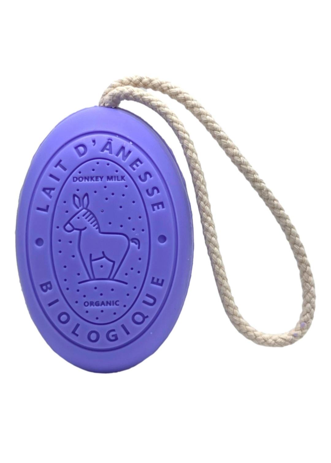 Sapone corda Latte d'Asina Bio - Lavanda 