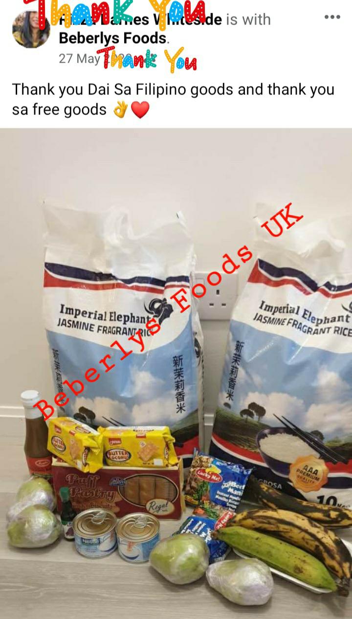 From  Customer: Riza ( Scotland)