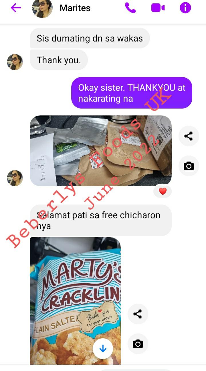 From Customer: Marites(June 2022)