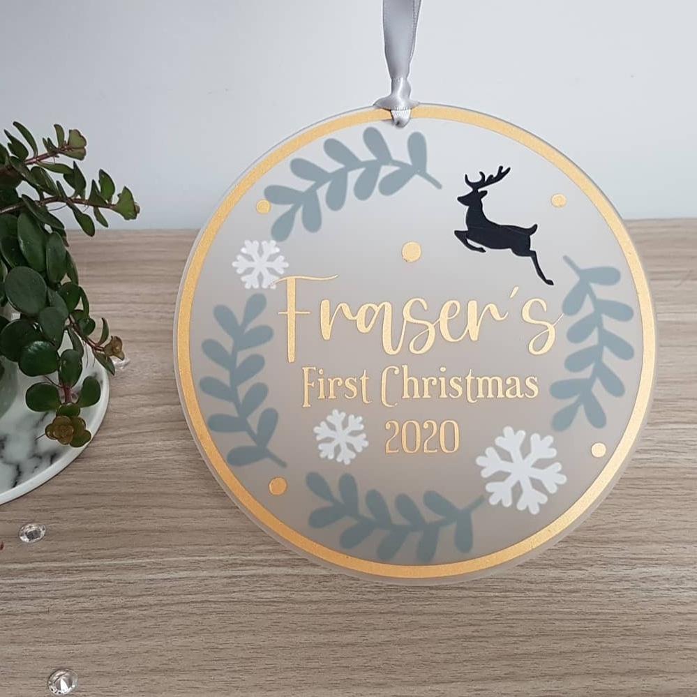 First Christmas Hanging Decoration